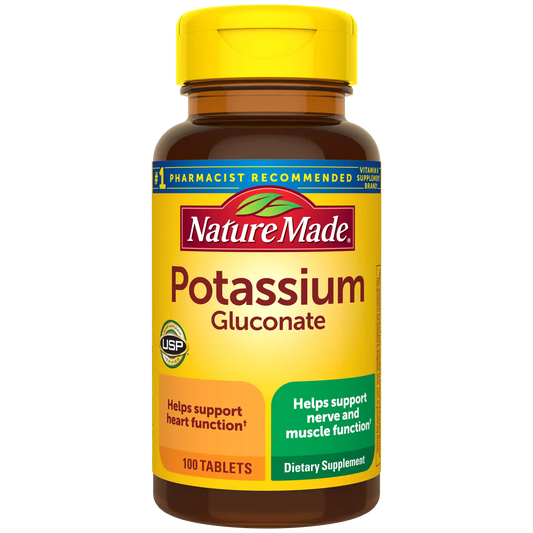 550 mg Potassium Gluconate Tablets