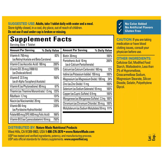 Men's Multivitamin Tablets