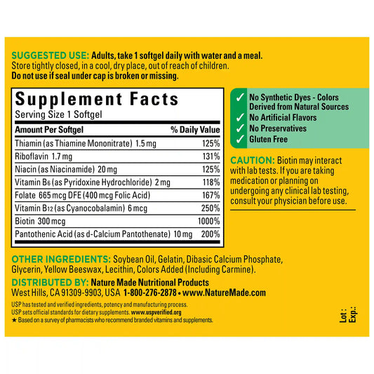 Super B Energy‡ Complex Softgels