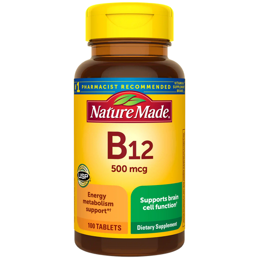 Vitamin B12 500 mcg Tablets