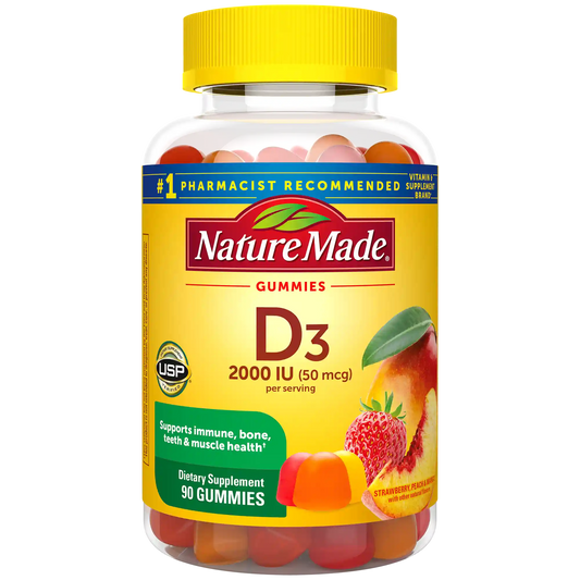 Vitamin D3 2000 IU (50 mcg) Gummies