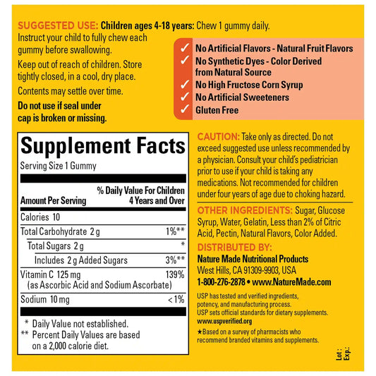 Kids First® Vitamin C Gummies