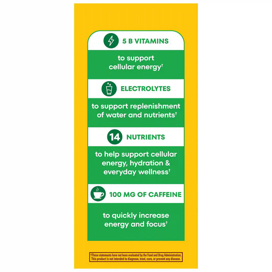 Zero Sugar‡ EnergyWell Drink Mix