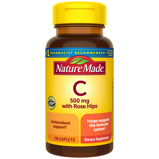 Vitamin C 500 mg with Rose Hips