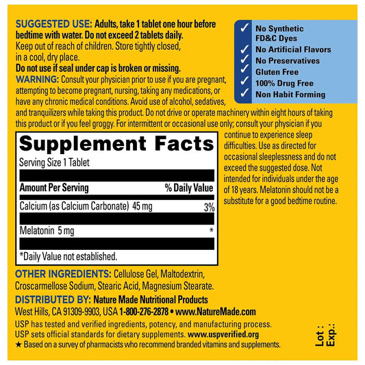Melatonin 5 mg Tablets