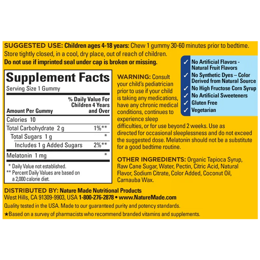 Kids First® Sleep Gummies