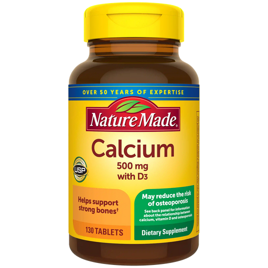 Calcium 500 mg with Vitamin D3 Tablets