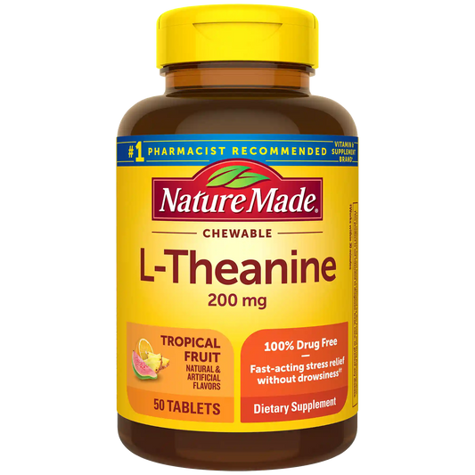 L-Theanine 200 mg Chewable Tablets