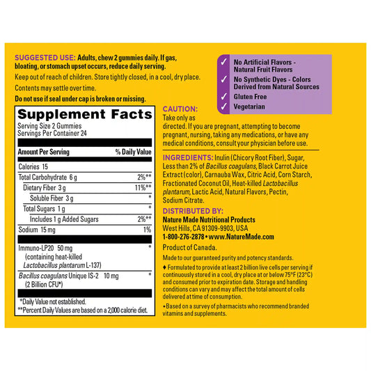 Triple-Action Biotic Gummies