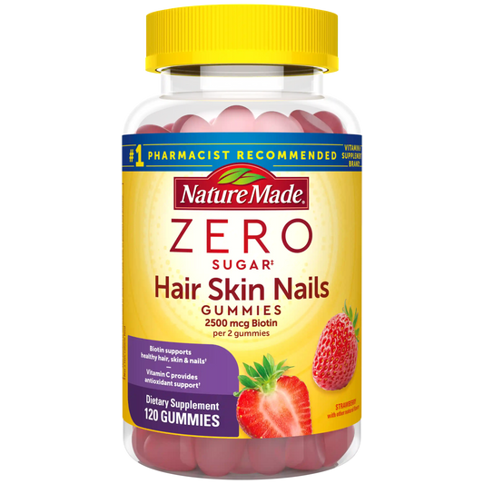 Zero Sugar‡ Hair Skin Nails Gummies