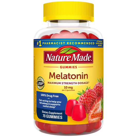10 Mg Melatonin Gummies Maximum Strength Dosage‡