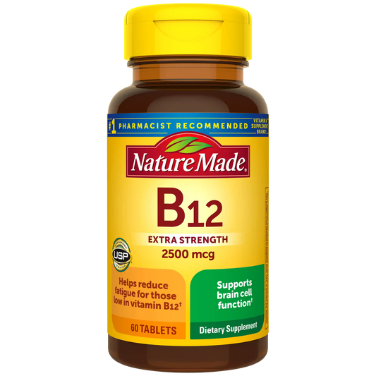 Vitamin B12 Extra Strength 2500 mcg Tablets