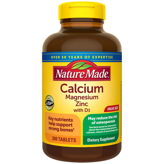 Calcium, Magnesium and Zinc with Vitamin D3 Tablets