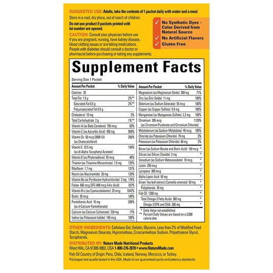Diabetes Health Pack† Packets