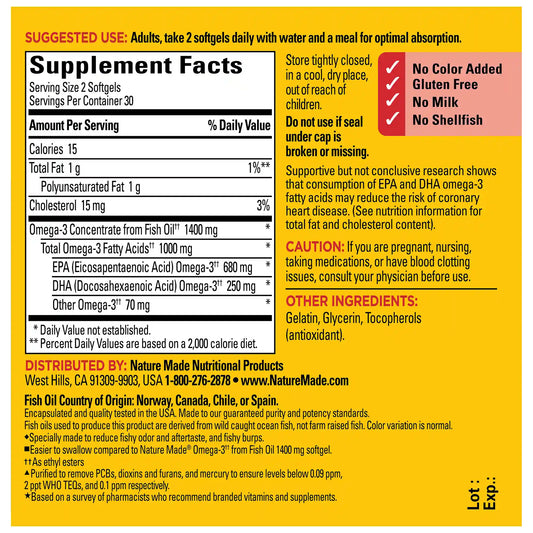 Extra Strength Omega-3†† From Fish Oil Minis