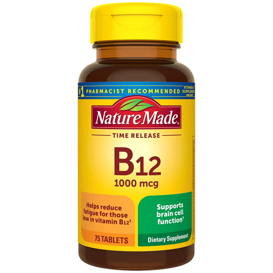Vitamin B12 Time Release 1000 mcg Tablets