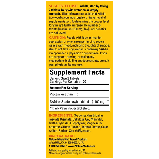 SAM-e Complete®◆ 200 mg Tablets