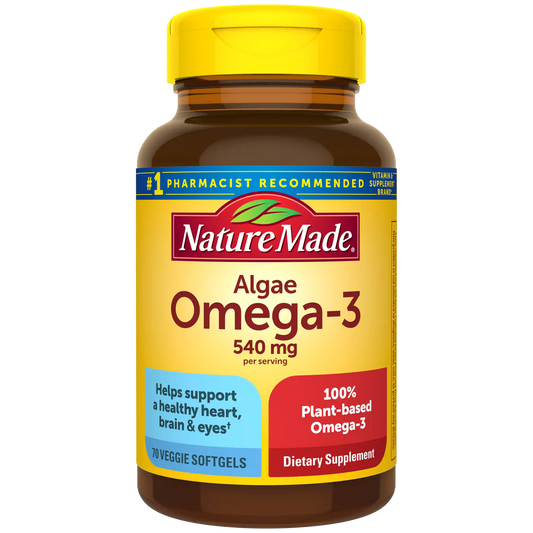 Algae Omega-3 540 mg Softgels