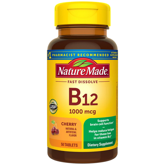 Vitamin B12 1000 mcg Fast Dissolve Tablets