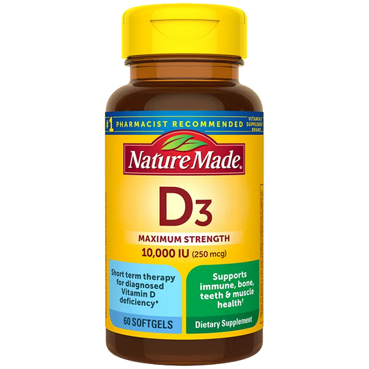 Vitamin D3 Maximum Strength 10,000 IU (250 mcg)