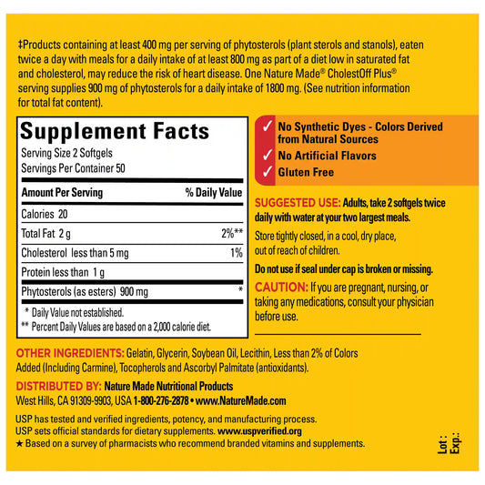 CholestOff Plus® Softgels