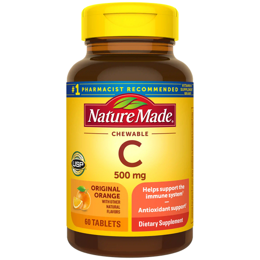 Chewable Vitamin C 500 mg Tablets