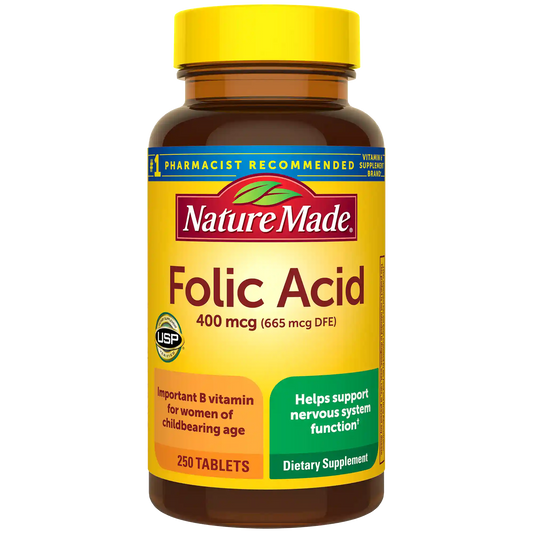 Folic Acid 400 mcg Tablets